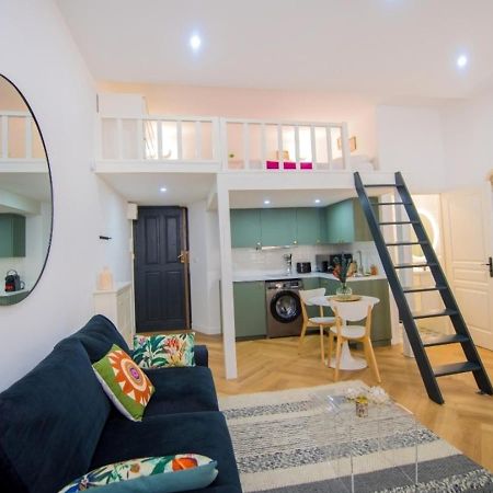 Studio Elegant 4 Couchages Front De Mer Clim Parking Privatif Wifi Nice Buitenkant foto