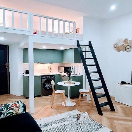 Studio Elegant 4 Couchages Front De Mer Clim Parking Privatif Wifi Nice Buitenkant foto