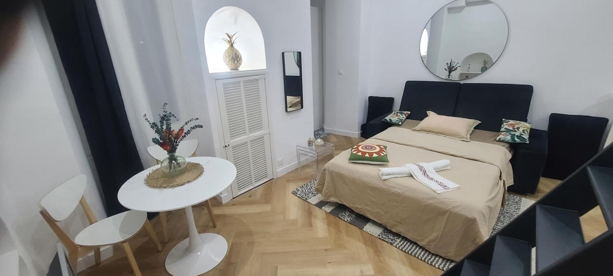 Studio Elegant 4 Couchages Front De Mer Clim Parking Privatif Wifi Nice Buitenkant foto